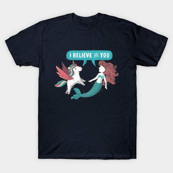 Mermaid Unicorn T-Shirt IK30D