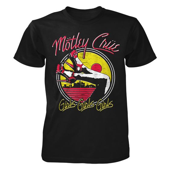 Motley Crue Girls T Shirt SR5D