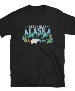 Mountain Town Alaska T Shirt SR23D