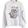 Pastel Cat Sweatshirt D4ER
