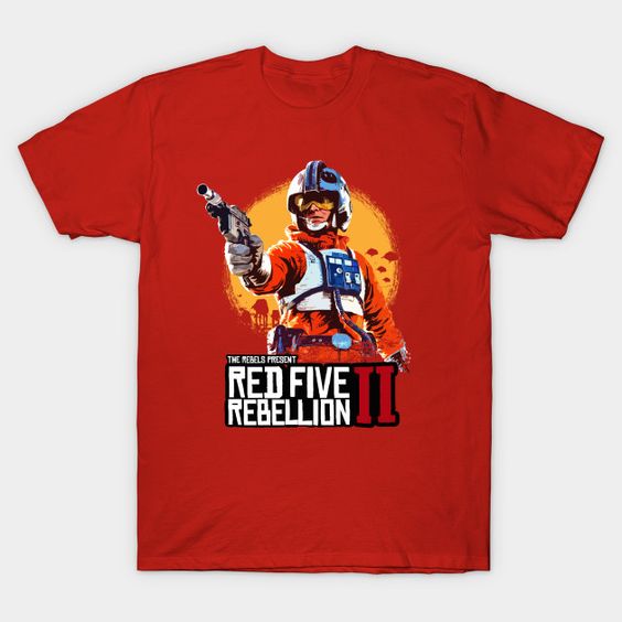 Red Five redemption T Shirt TT24D