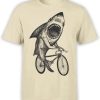 Shark on a Bicycle Tshirt FD21D