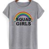 Squad girls rainbow t-shirt FD21D