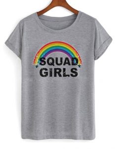 Squad girls rainbow t-shirt FD21D