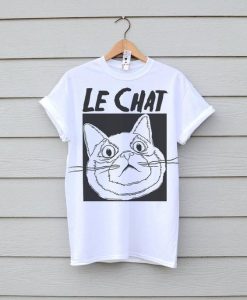 The Cat Is Here tshirt FD21D