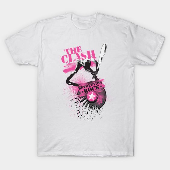 The Clash Merch T Shirt SR5D