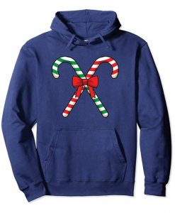 Two Candy Christmas Hoodie D7AZ