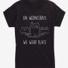 We Wear Black Cat Girls T-Shirt D4ER