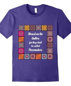 blessed quilters t-shirt D9EV