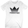 redeemed white t-shirt D9EV