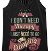 Camping Therapy Tanktop ND27J0