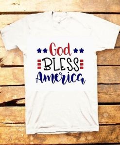 God Bless America T-Shirt ND27J0