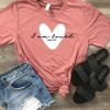 I am Loved Heart Shirt Fd29J0