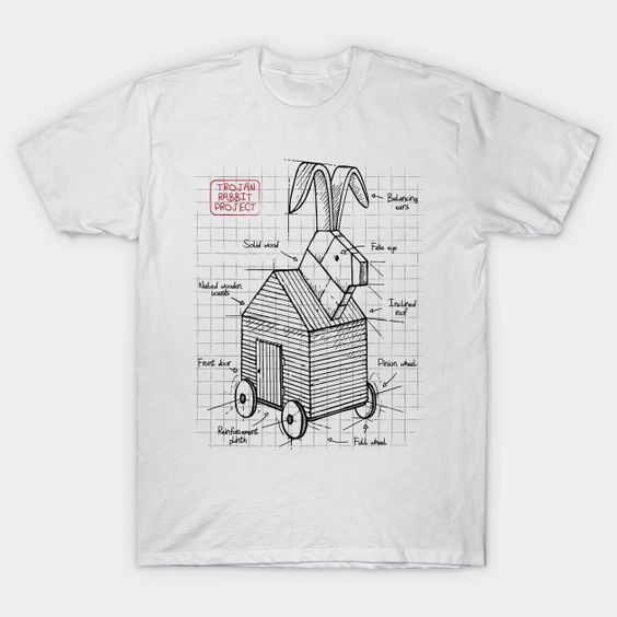 Trojan rabbit T-Shirt IL2J0