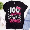 100 Days Brains T-Shirt ND3F0