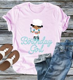 Birthday Girl Tshirt EL1F0