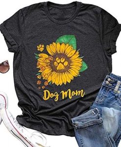 Chic Dog Mom T Shirt SR22F0