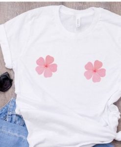 Flower Boob Tshirt EL10F0