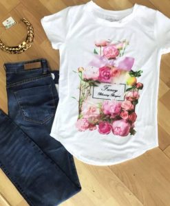 Flower In The Bottle Tshirt EL10F0