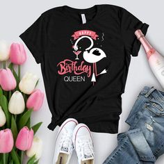 Happy Birthday Queen Tshirt EL10F0