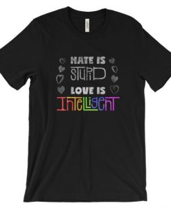 Hate Is Stupid T-Shirt ND10F0