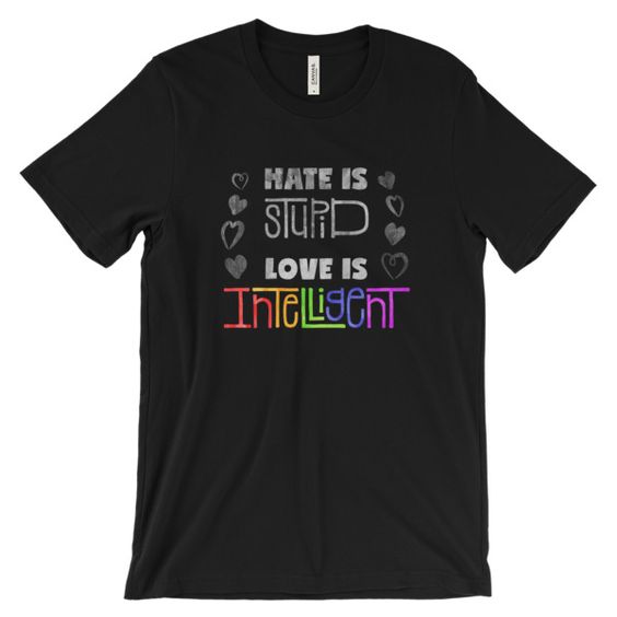 Hate Is Stupid T-Shirt ND10F0