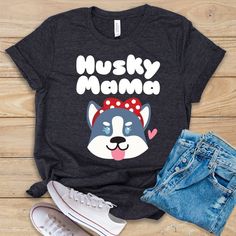 Husky Mama Tshirt EL10F0