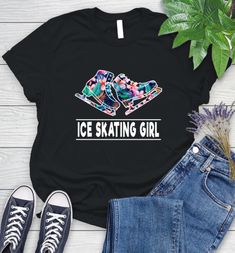 Ice Skating Girl Tshirt EL10F0