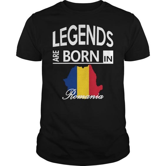 Legends Born Romania T-Shirt ND10F0