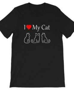 Love My Cat T-Shirt ND10F0