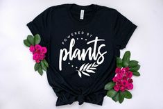 Powered By Plant Tshirt EL10F0