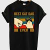 best cat dad ever t-shirt FD8F0