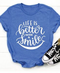 Better with a Smile T Shirt SP29M0