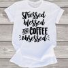 Blessed And Coffee T Shirt RL3M0