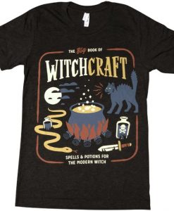 Book of Witchcraft T Shirt AF26M0