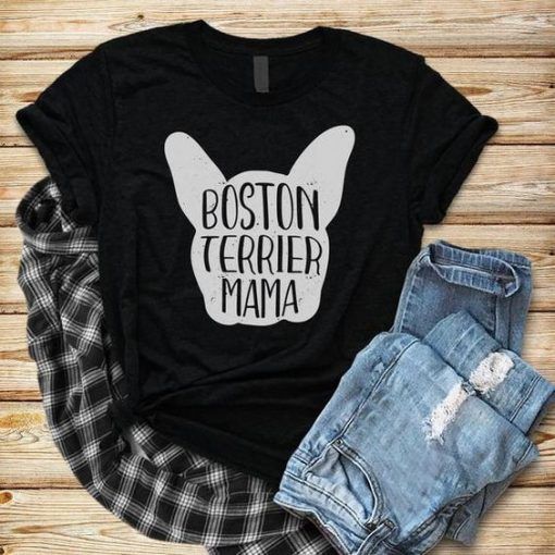 Boston Terries Mama T Shirt SP29M0