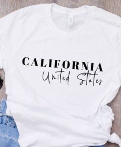 California United States T-shirt RF7M0