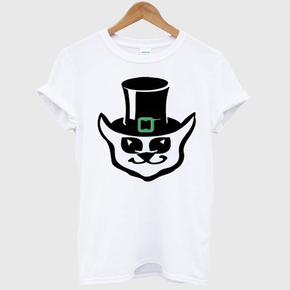 Cat Leprechaun Tshirt AS16M0