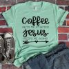 Coffee Gets Me Started T-shirt RF7M0