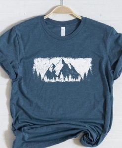 Distressed Mountain T-shirt FY2M0