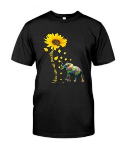 Elephant Lovely Autism T Shirt AF23M0