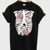 Floral Rib Cage T Shirt FY2M0