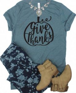 Give Thanks Pumpkin Shirt RF7M0