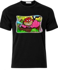 Graffiti Cheshire Cat T Shirt AF23M0