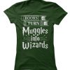 Harry Potter Muggles T Shirt RL3M0