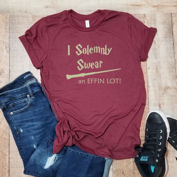 Harry Potter Swear T Shirt RL3M0