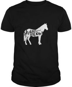 Horse Show Mom T Shirt AF31M0