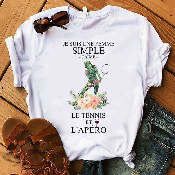 Je Suis Une Femme Simple T-Shirt AF23M0