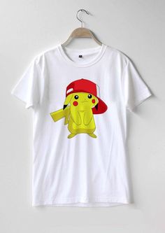 Pikachu Pokemon Tshirt AS16M0