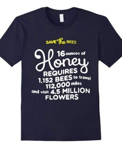Save The Bees T Shirt RL3M0